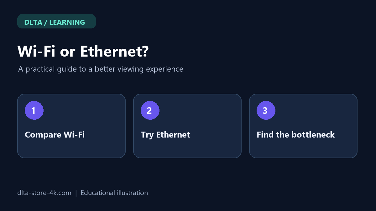 الواي فاي: مقارنة الواي فاي بكابل Ethernet لتحديد مصدر البطء